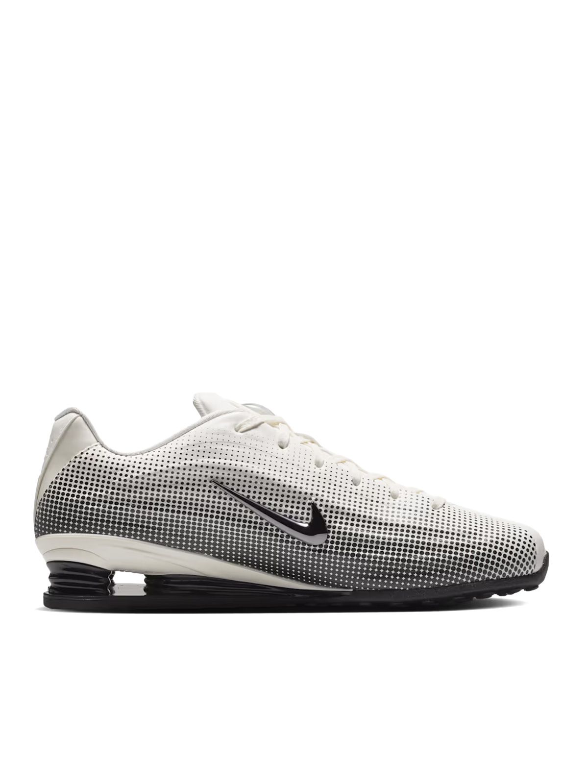 nike shox z panna nero sneakers - donna
