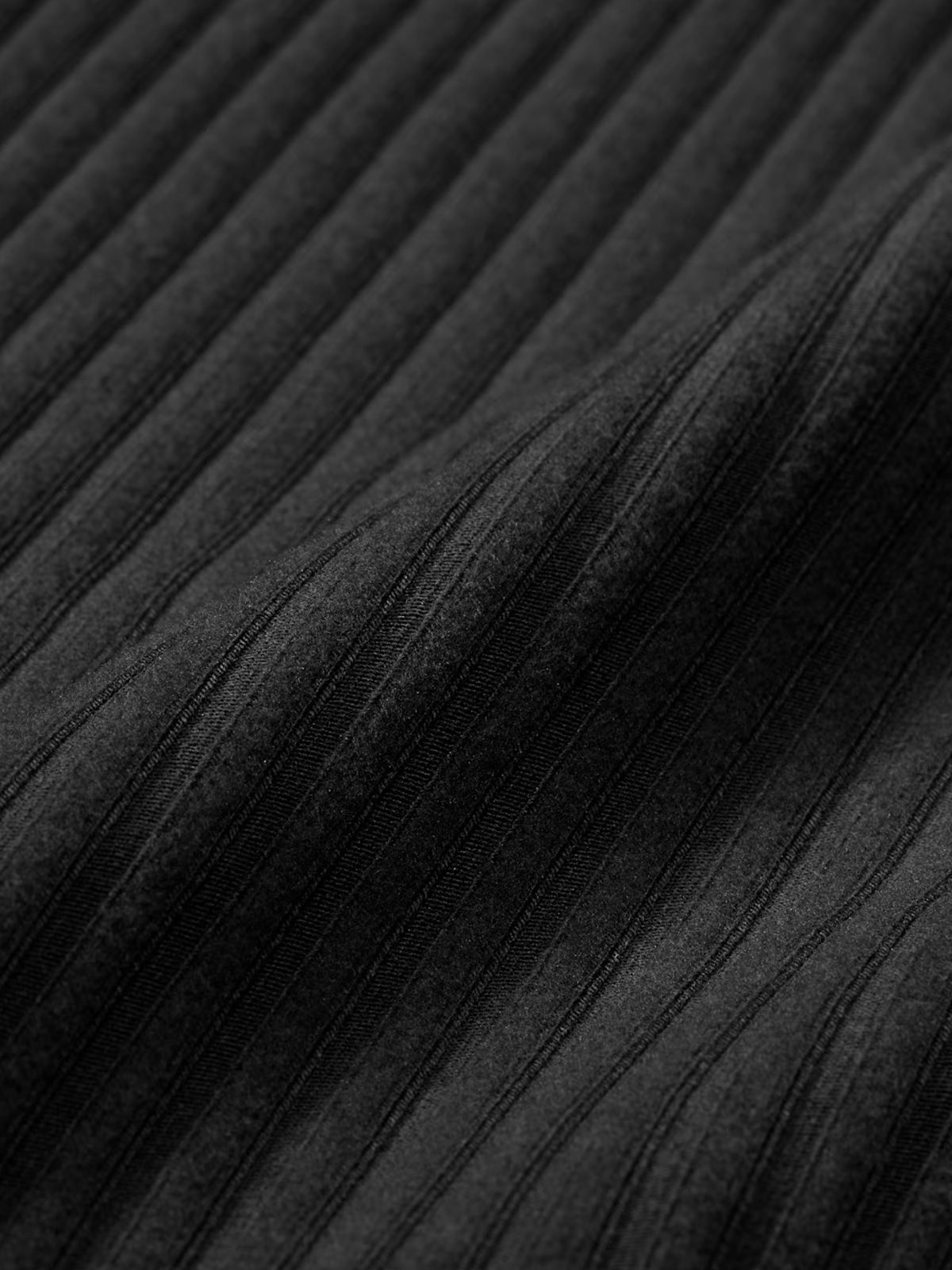 pantaloni aderenti a costine a vita media chill knit neri  NIKE