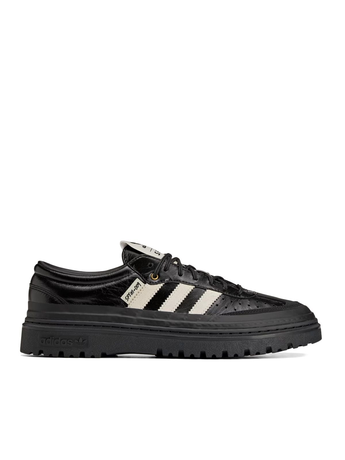 samba lx freizeit core black sneakers - donna