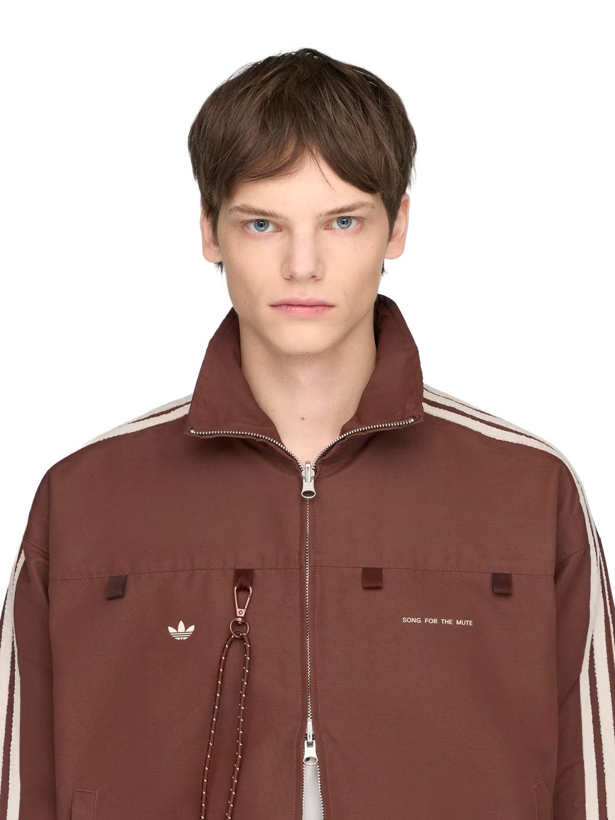 track top song for the mute 007 auburn track tops / jackets - men ADIDAS ORIGINALS X SONG FOR THE MUTE