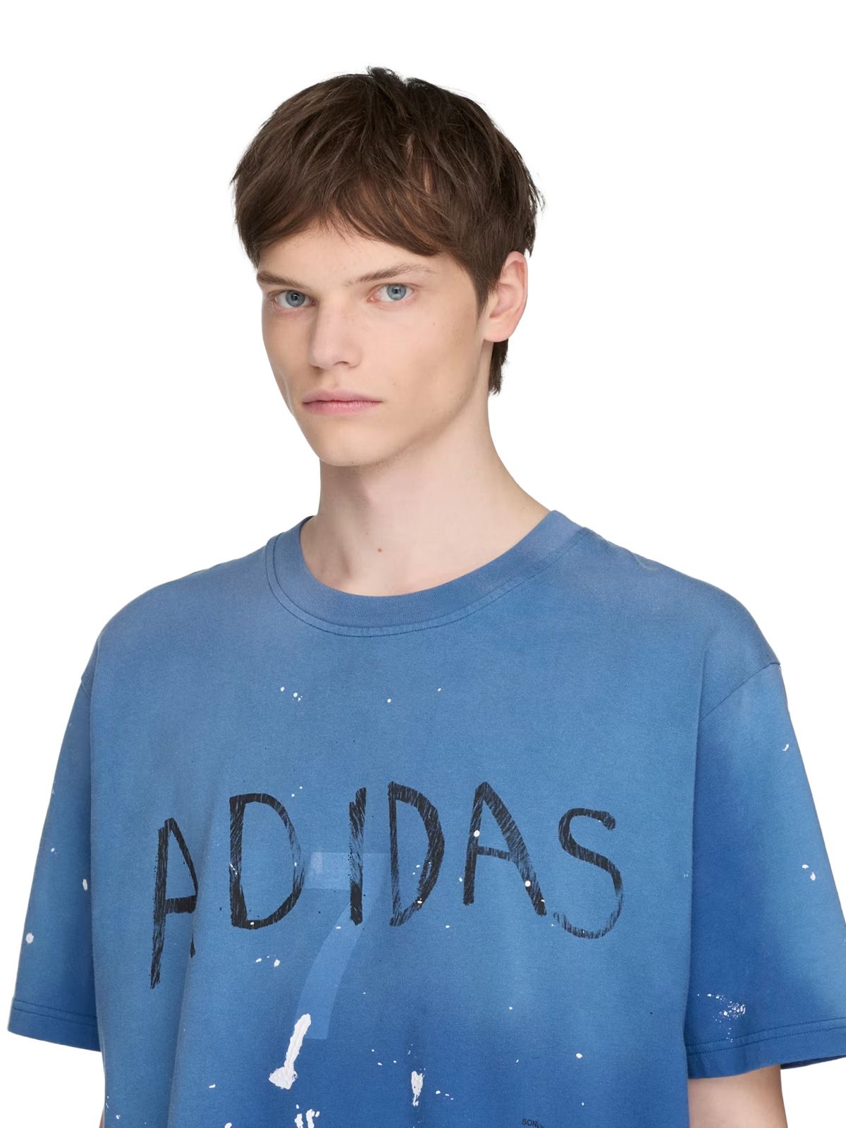 t-shirt sftm007 dusky petrol t-shirts - men ADIDAS ORIGINALS X SONG FOR THE MUTE