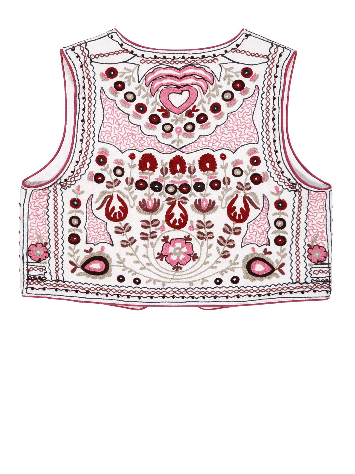 vest freak folk lola pink MAISON HOTEL