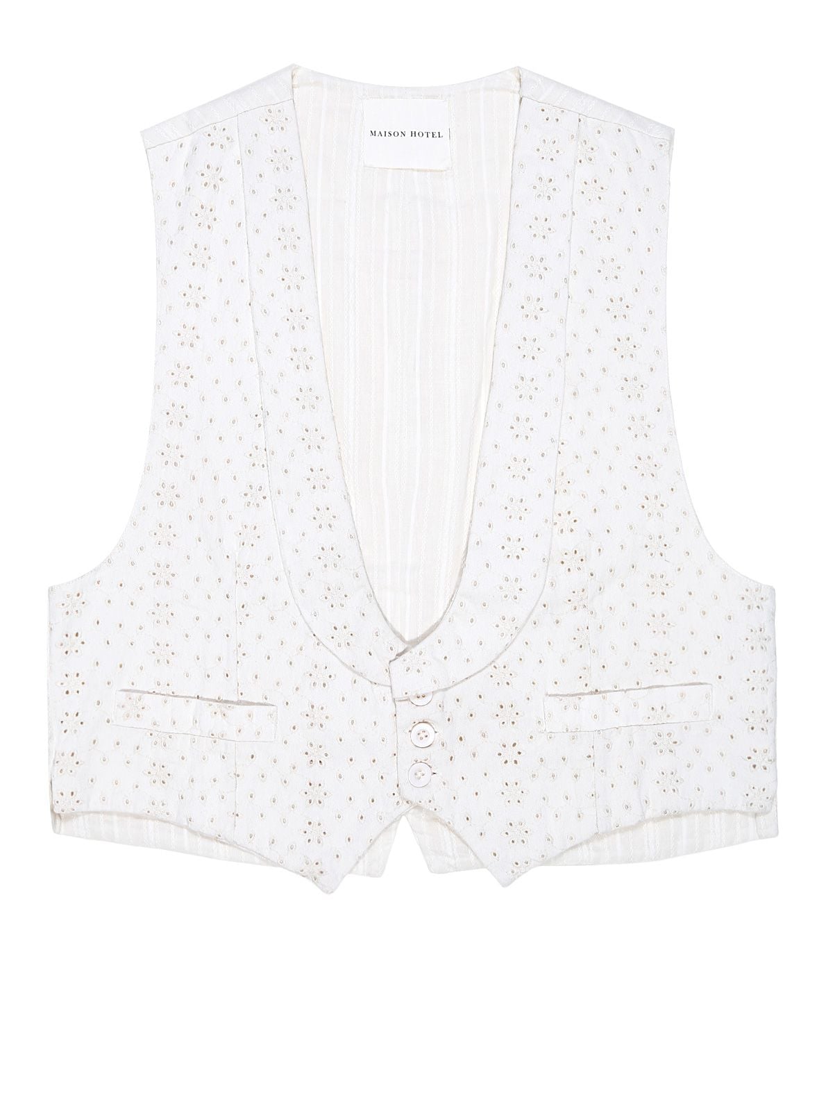vest ciel brode florence panna