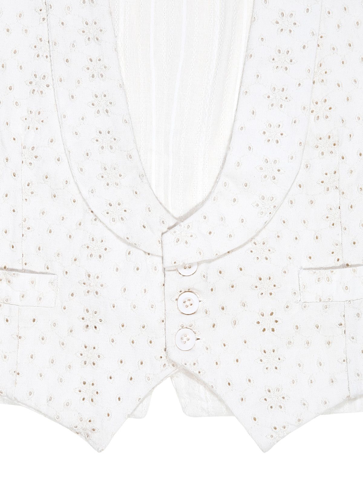 vestito ciel brode florence panna MAISON HOTEL