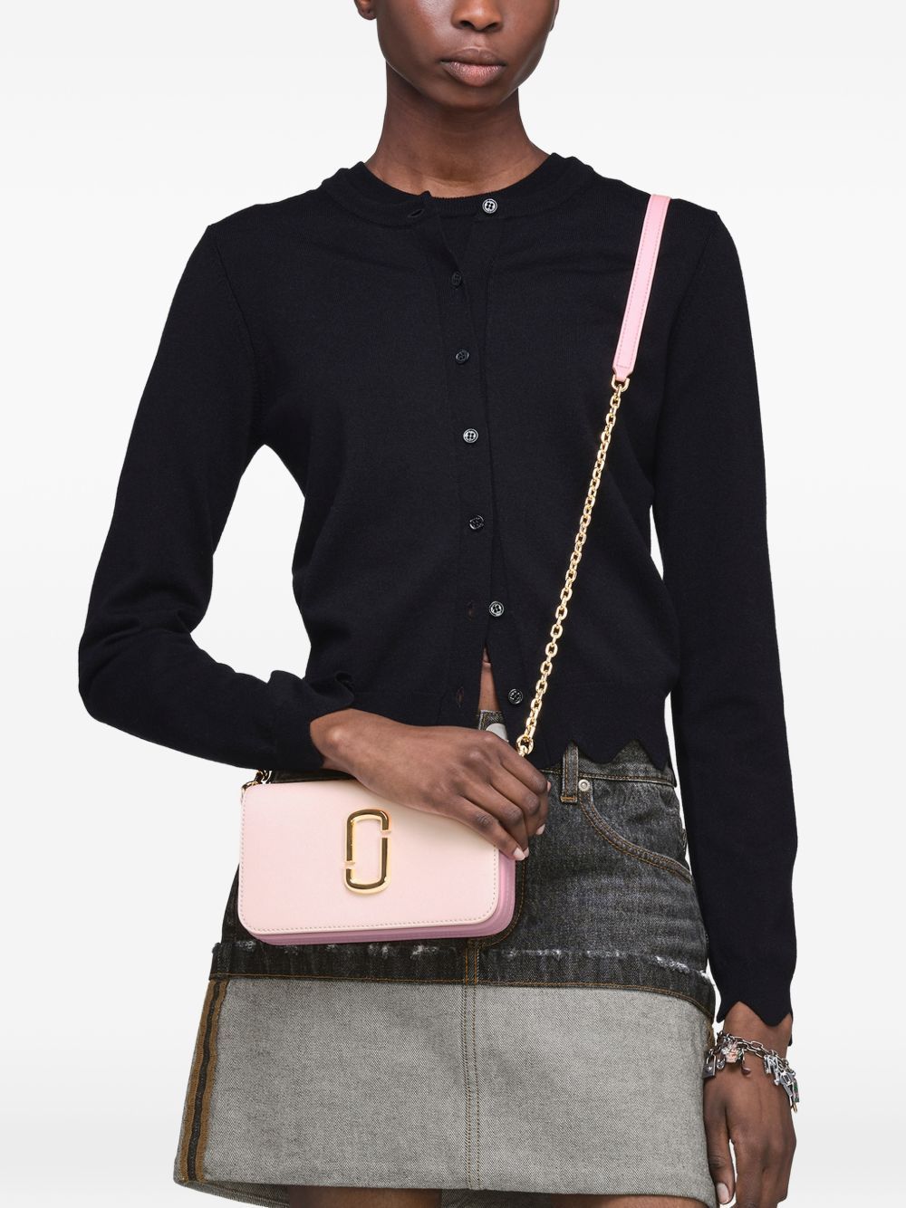 borsa the wallet on chain rosa borse - donna MARC JACOBS