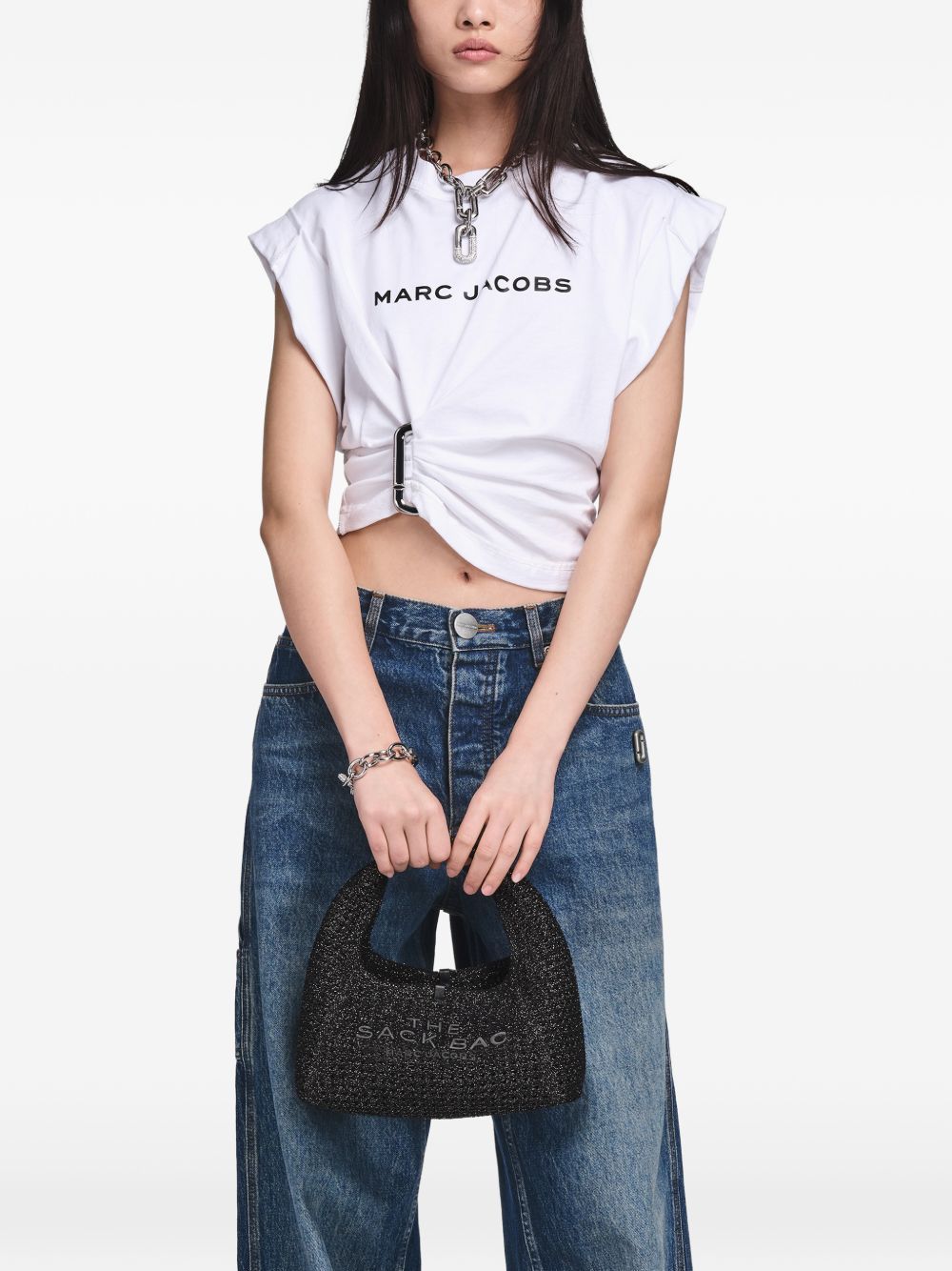 borsa the mini sack nera  borse - donna MARC JACOBS