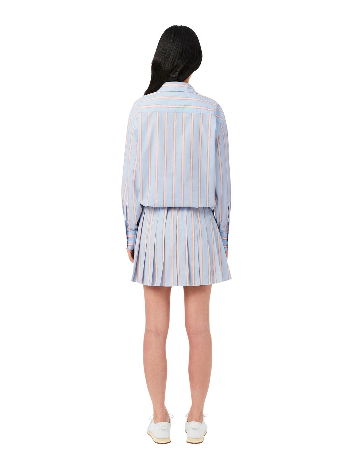skirt light blue LACOSTE
