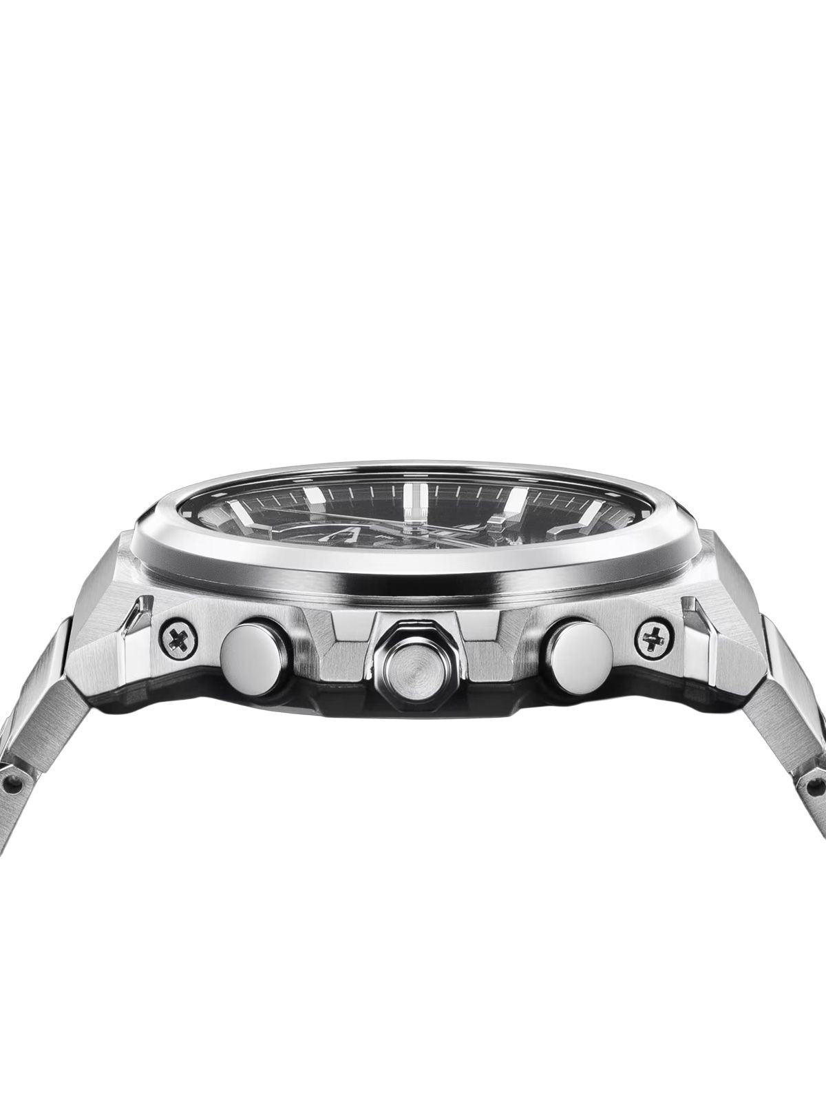 Black silver wrist watch G-SHOCK