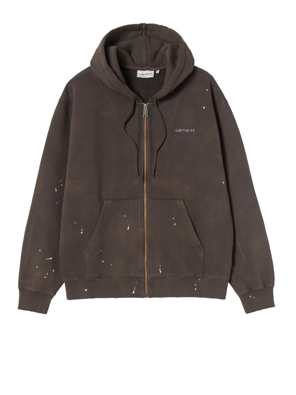 hooded painter jacket tobacco 