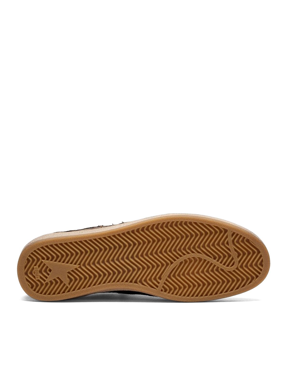 Brown ballstar horsy sneakers GOLDEN GOOSE