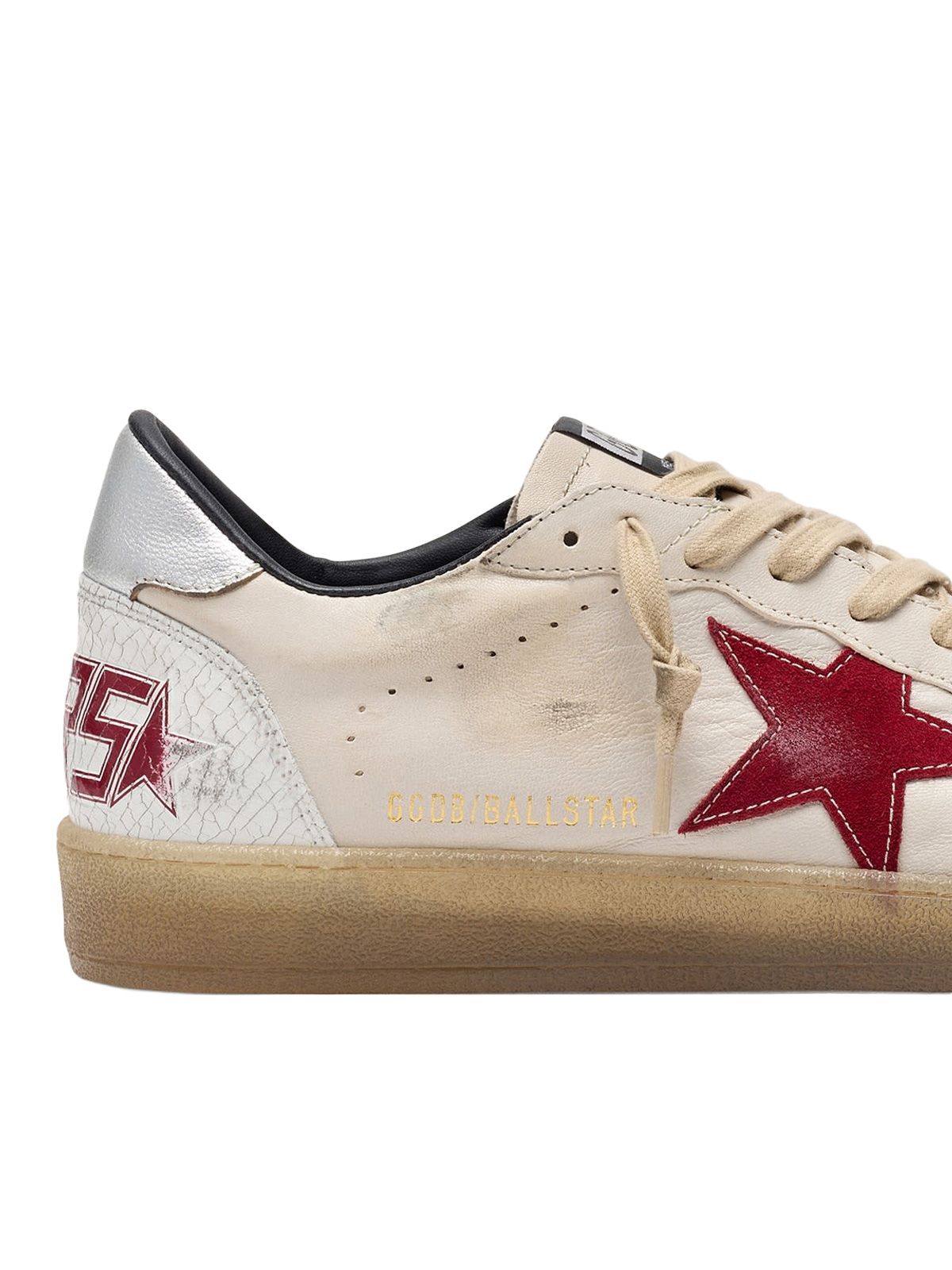 Sneakers ballstar beige GOLDEN GOOSE