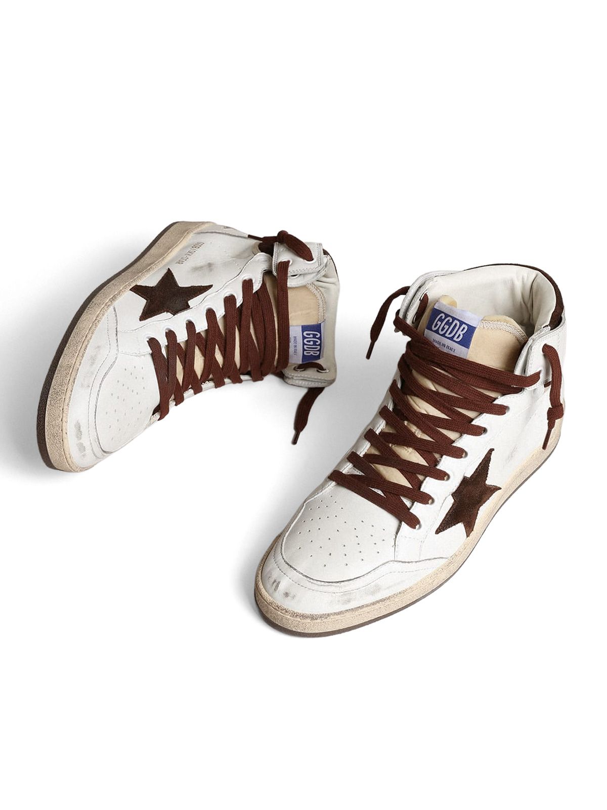 sky star white brown  GOLDEN GOOSE