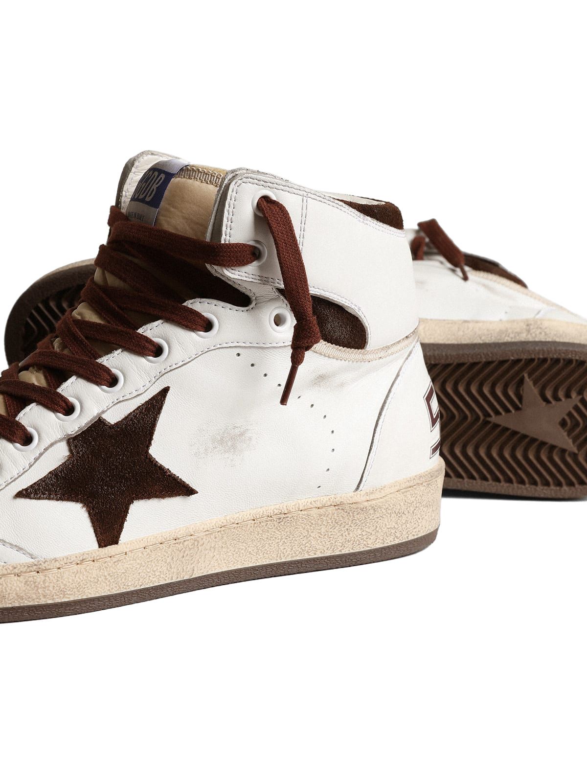 sky star white brown  GOLDEN GOOSE