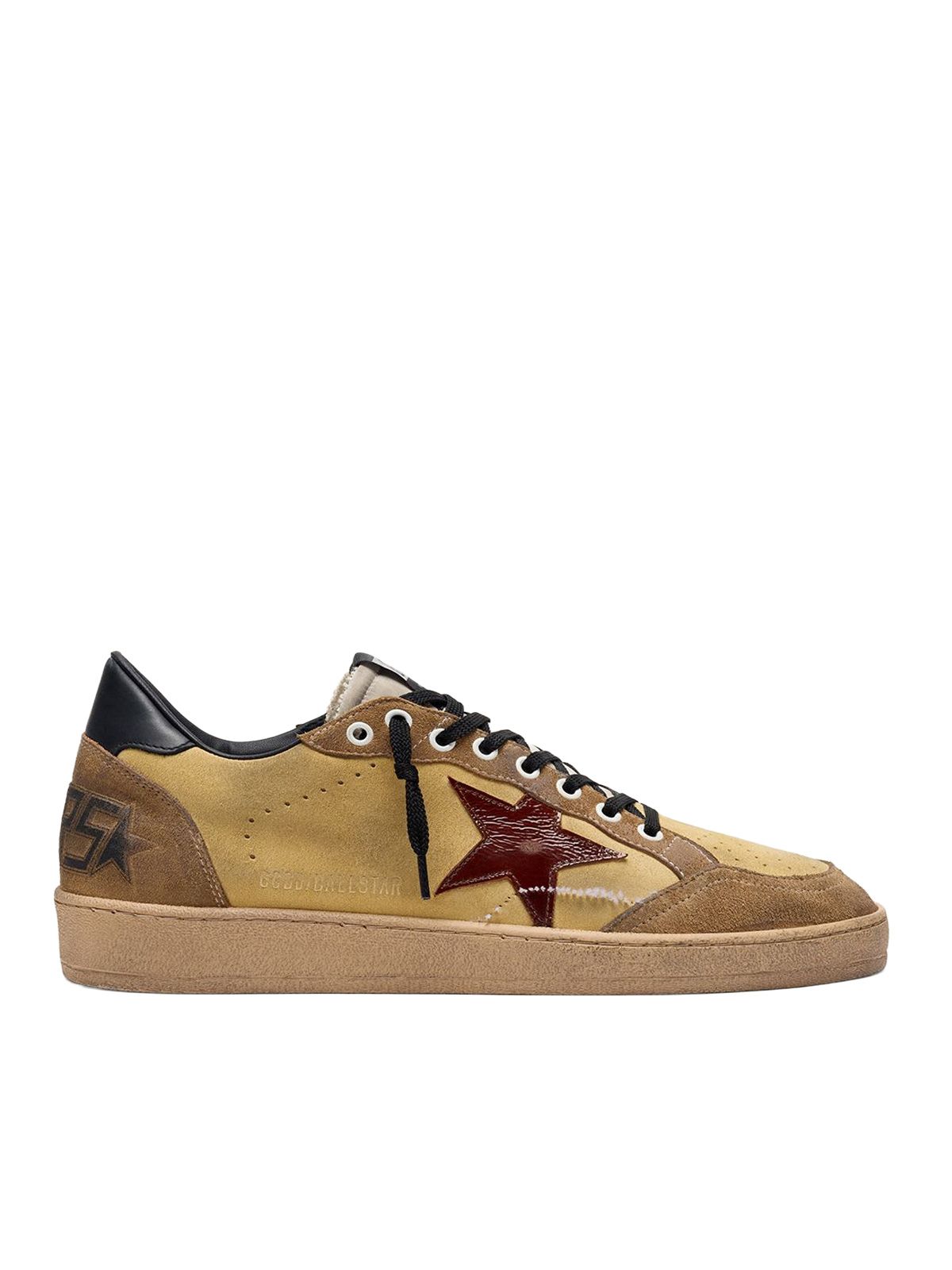 Vintage yellow ballstar sneakers