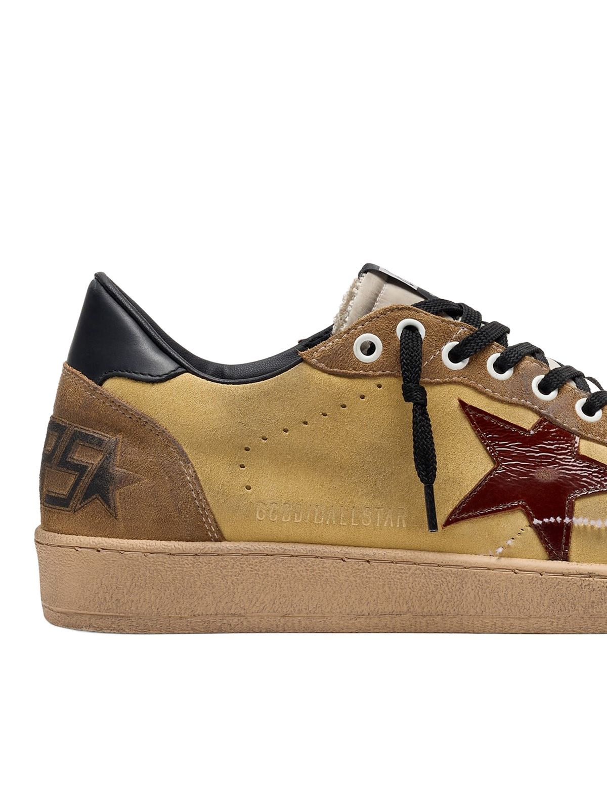 Vintage yellow ballstar sneakers GOLDEN GOOSE