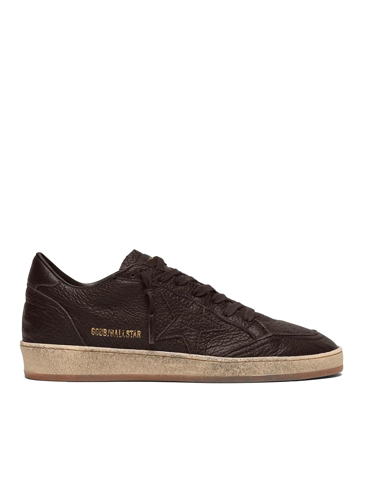 Brown ballstar sneakers