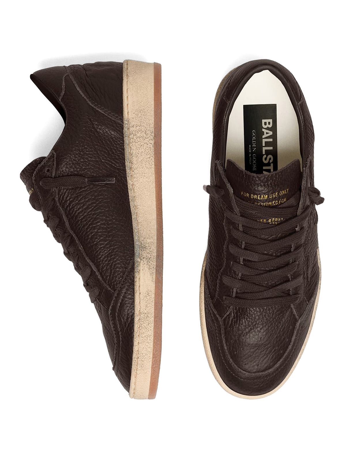 Brown ballstar sneakers GOLDEN GOOSE