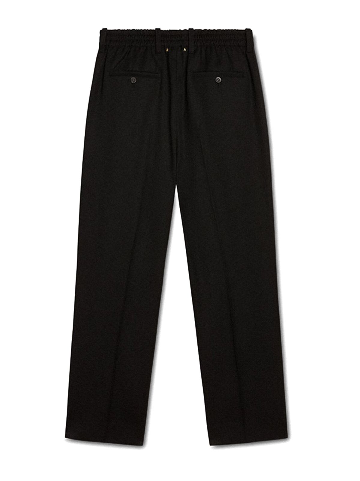 Black slacks jogging pants GOLDEN GOOSE