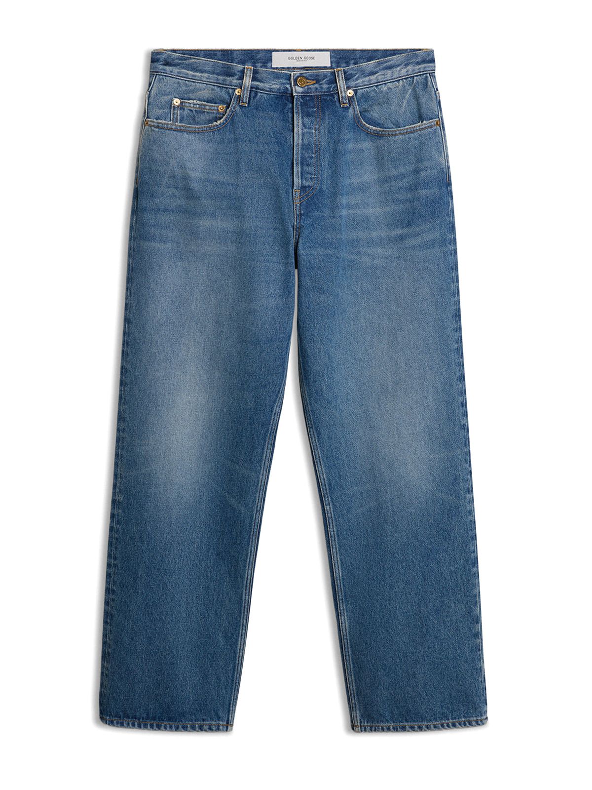 Jeans da skate blu