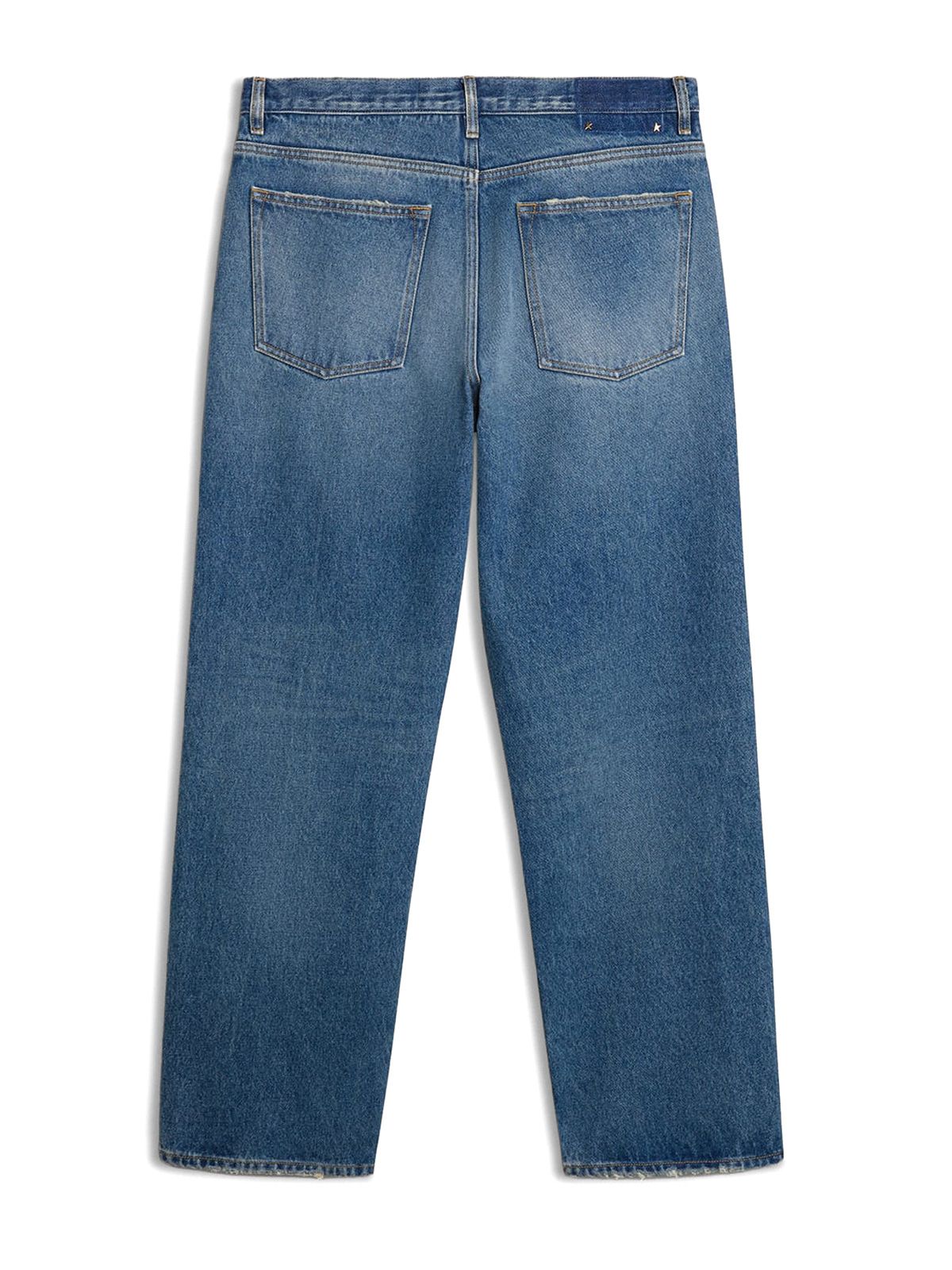 Jeans da skate blu GOLDEN GOOSE