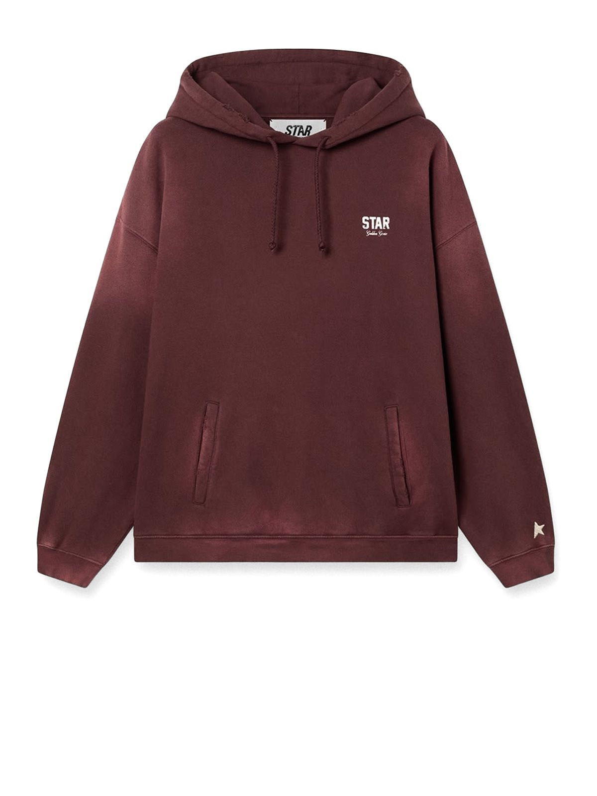 felpa oversize rossa
