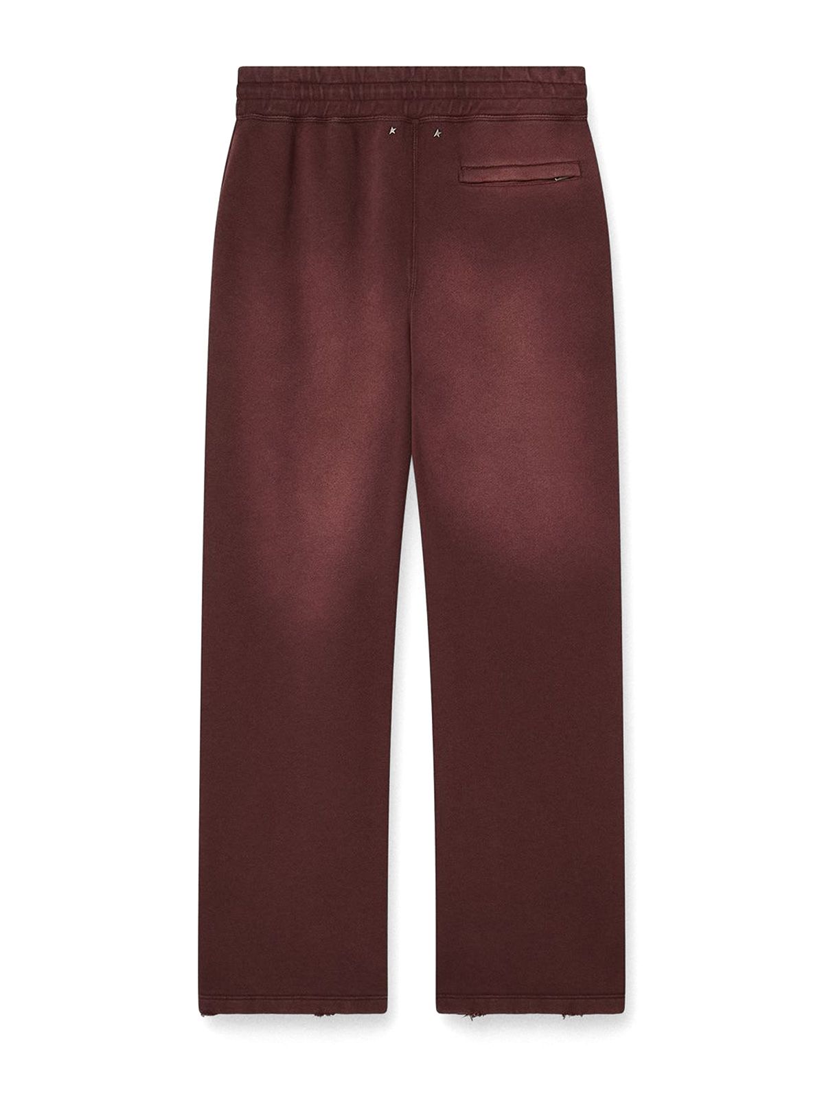 wide jogging back zipped red GOLDEN GOOSE