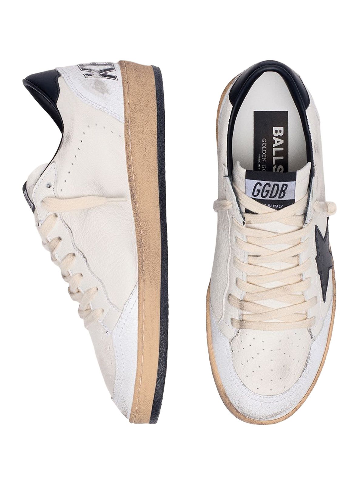 White ballstar sneakers GOLDEN GOOSE