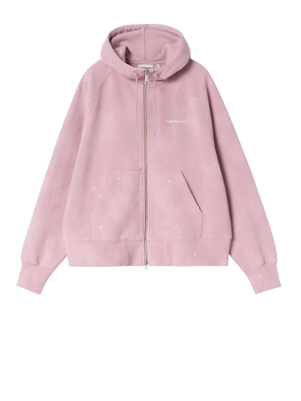 hooded painter jacket pink 