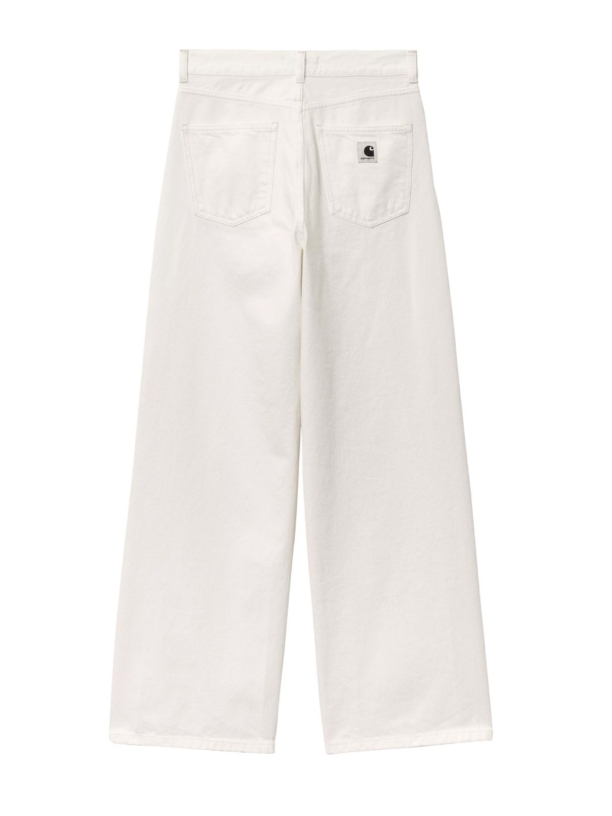 pantaloni jane in denim bianco CARHARTT WIP
