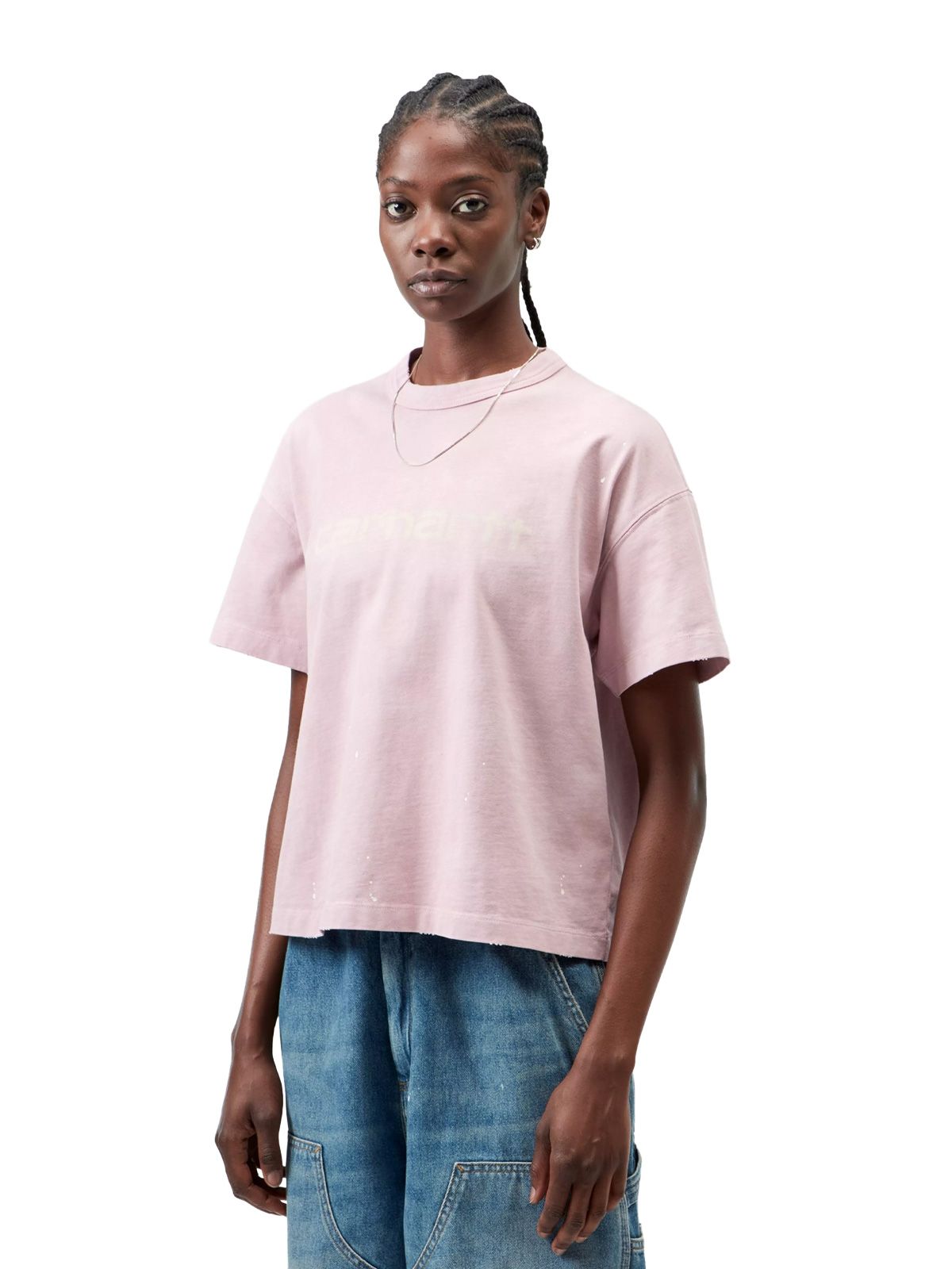 painter t-shirt pink CARHARTT WIP