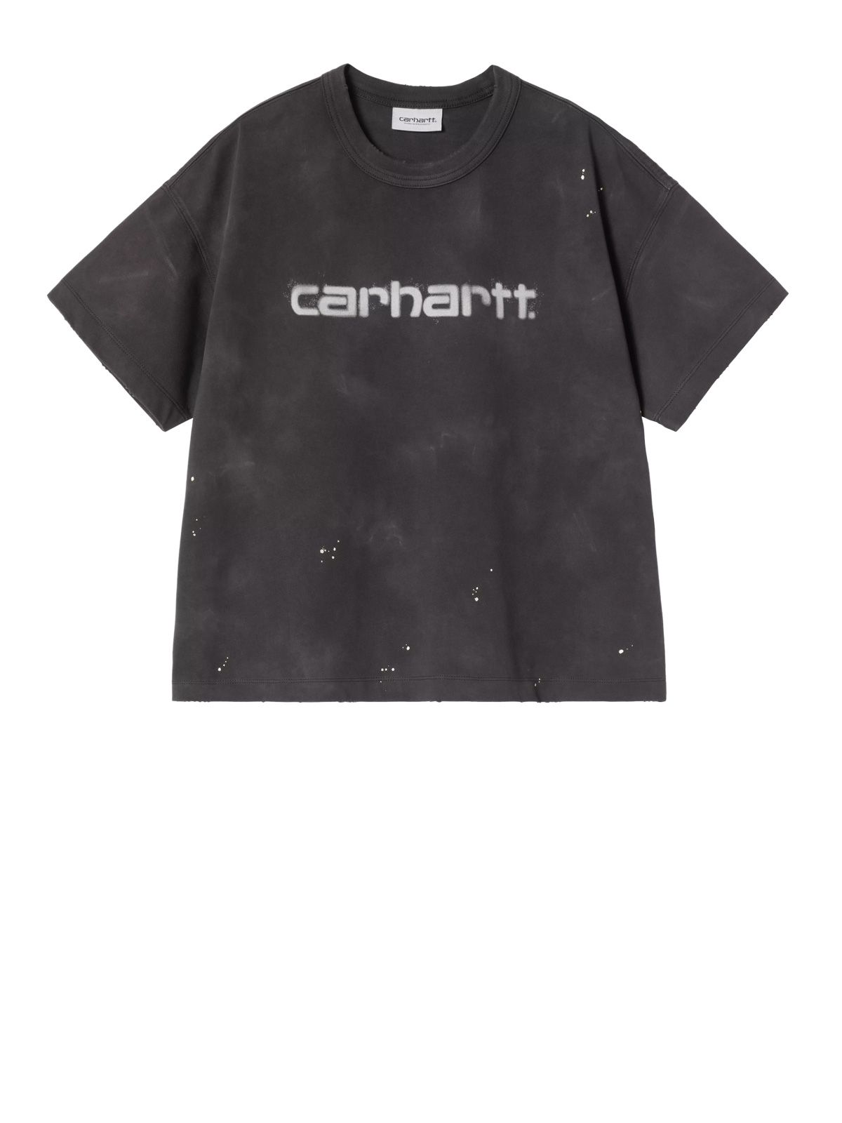 painter t-shirt black destory wash 