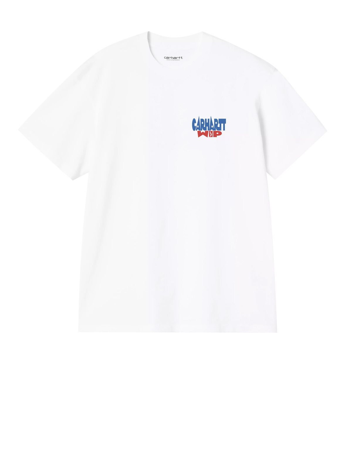 luggage label t-shirt bianca 