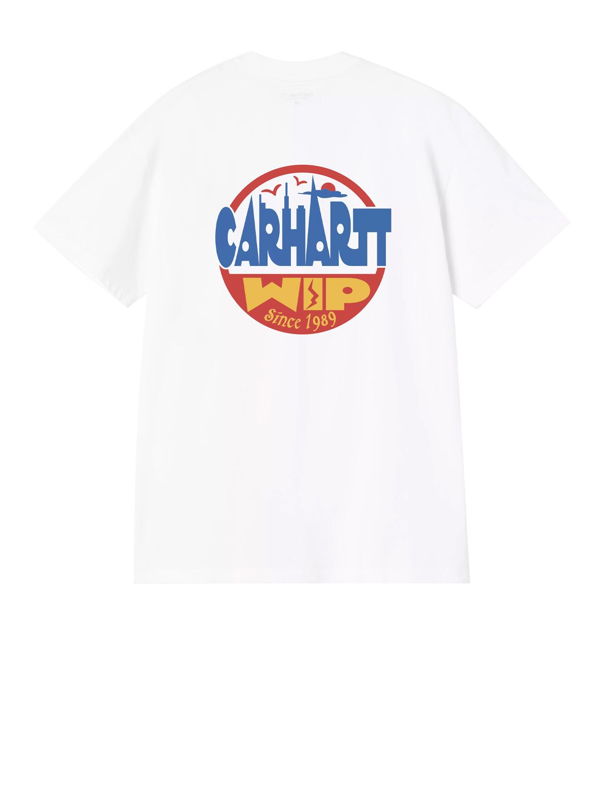 luggage label t-shirt bianca  CARHARTT WIP