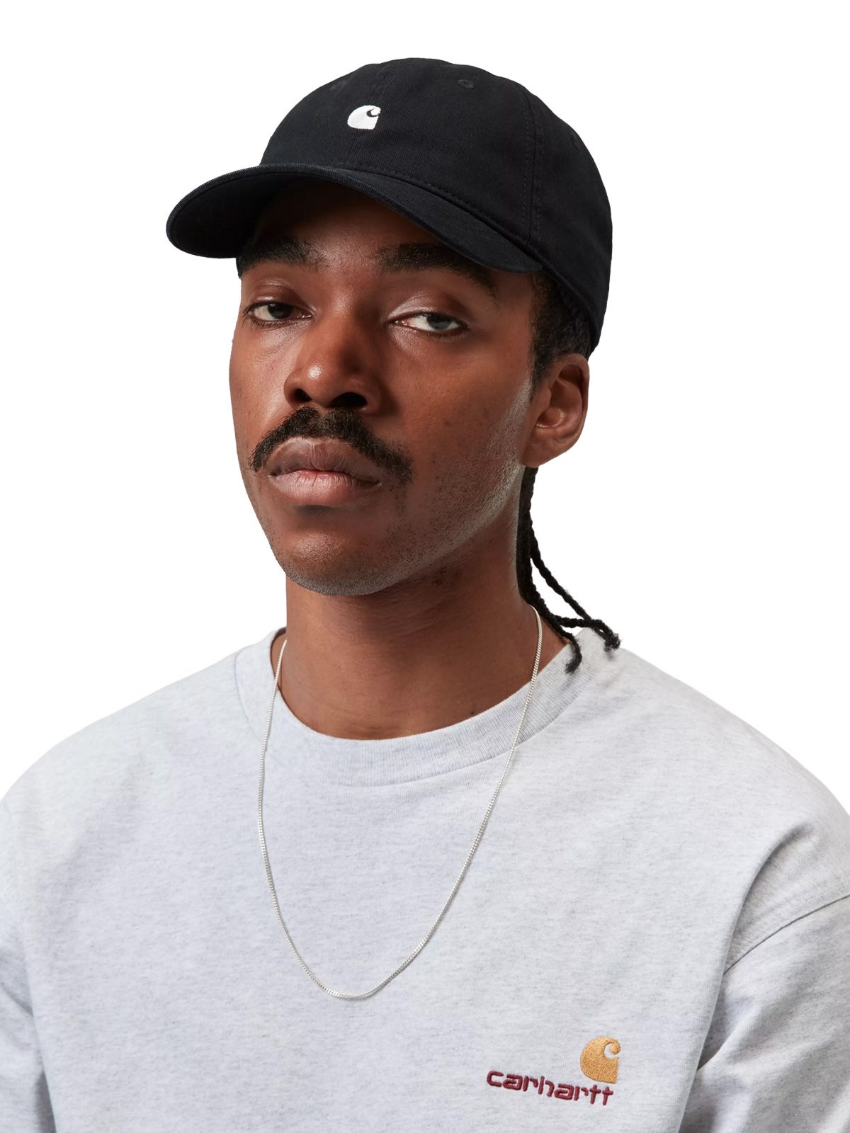 madison logo cap black  CARHARTT WIP