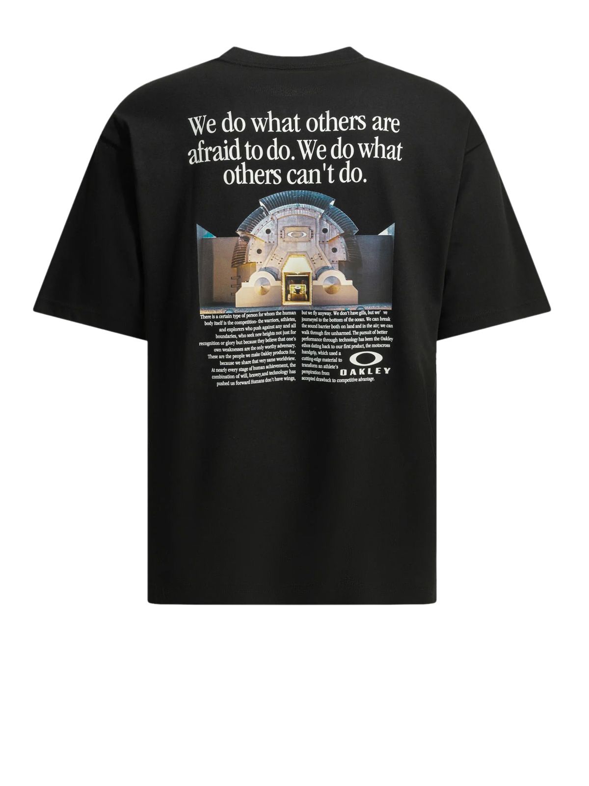 enhance tee black  OAKLEY