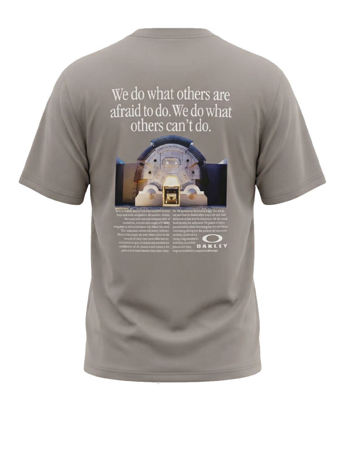 enhance tee grey  OAKLEY