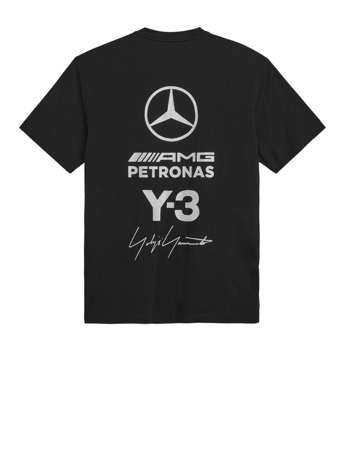 t-shirt nera con logo Y-3