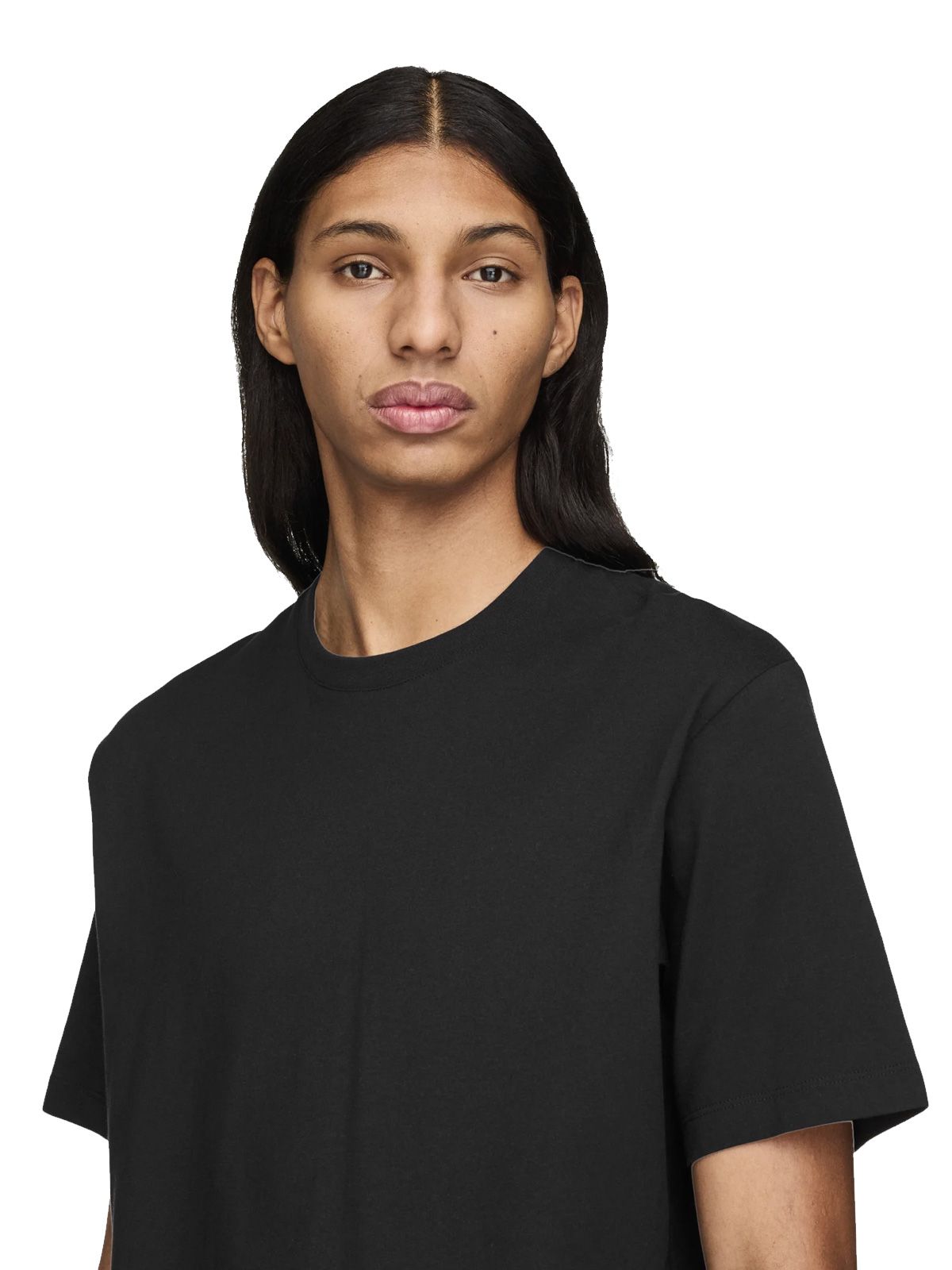 t-shirt nera con logo Y-3