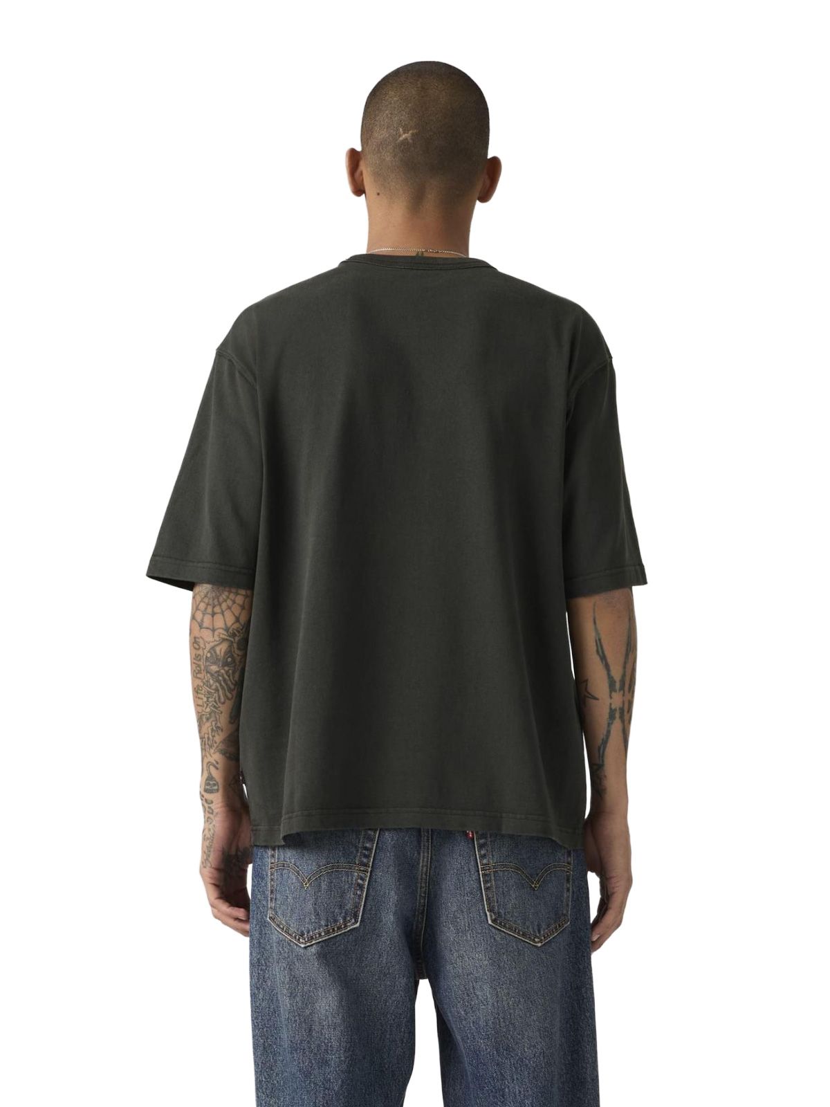heavyweight loose tee grey  LEVI'S