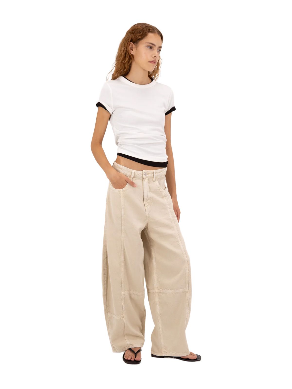 jeans cream ICON DENIM
