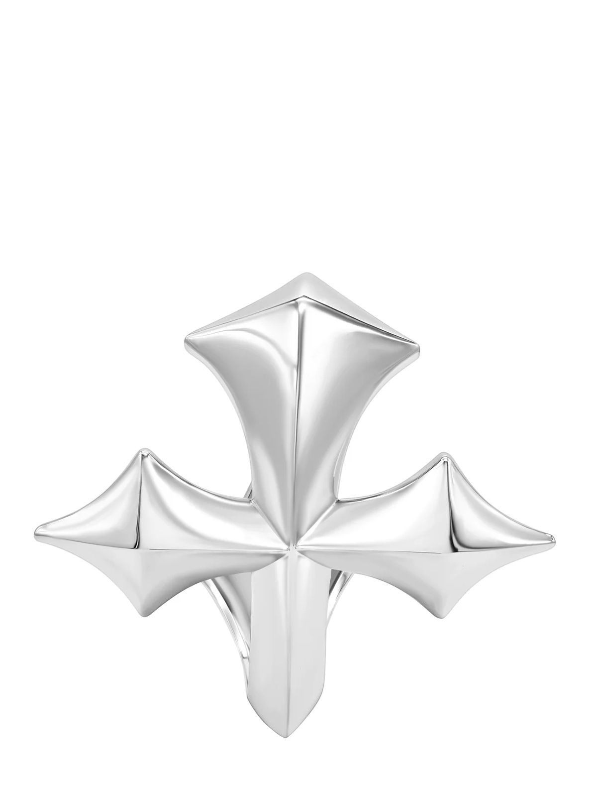 Silver croix bracelet