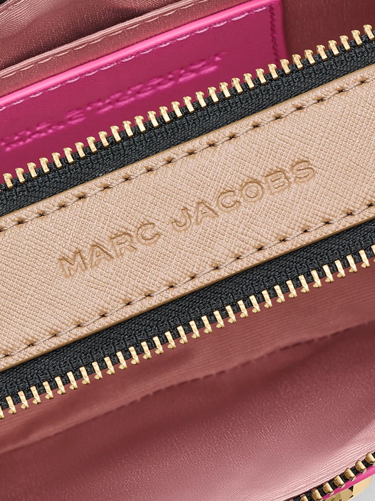 Pink snapshot shoulder bag MARC JACOBS