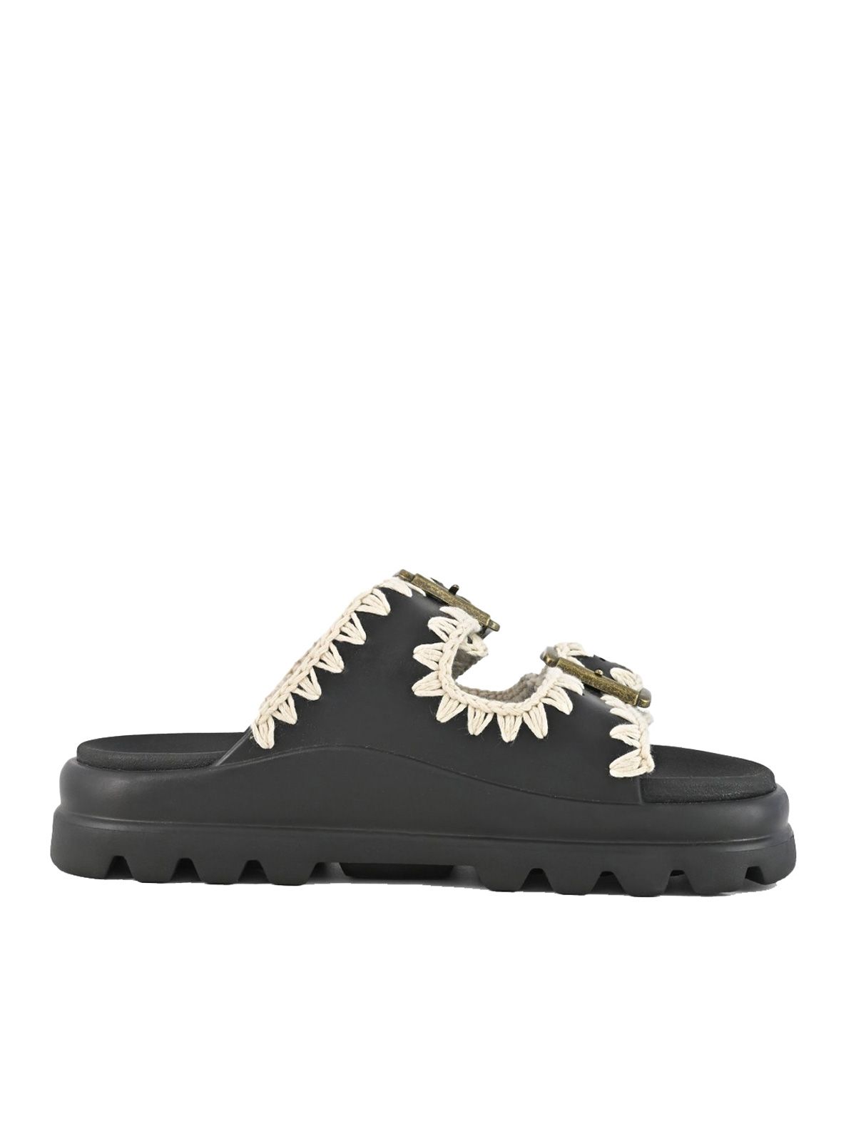 eva one piece slide two-buckle neri 