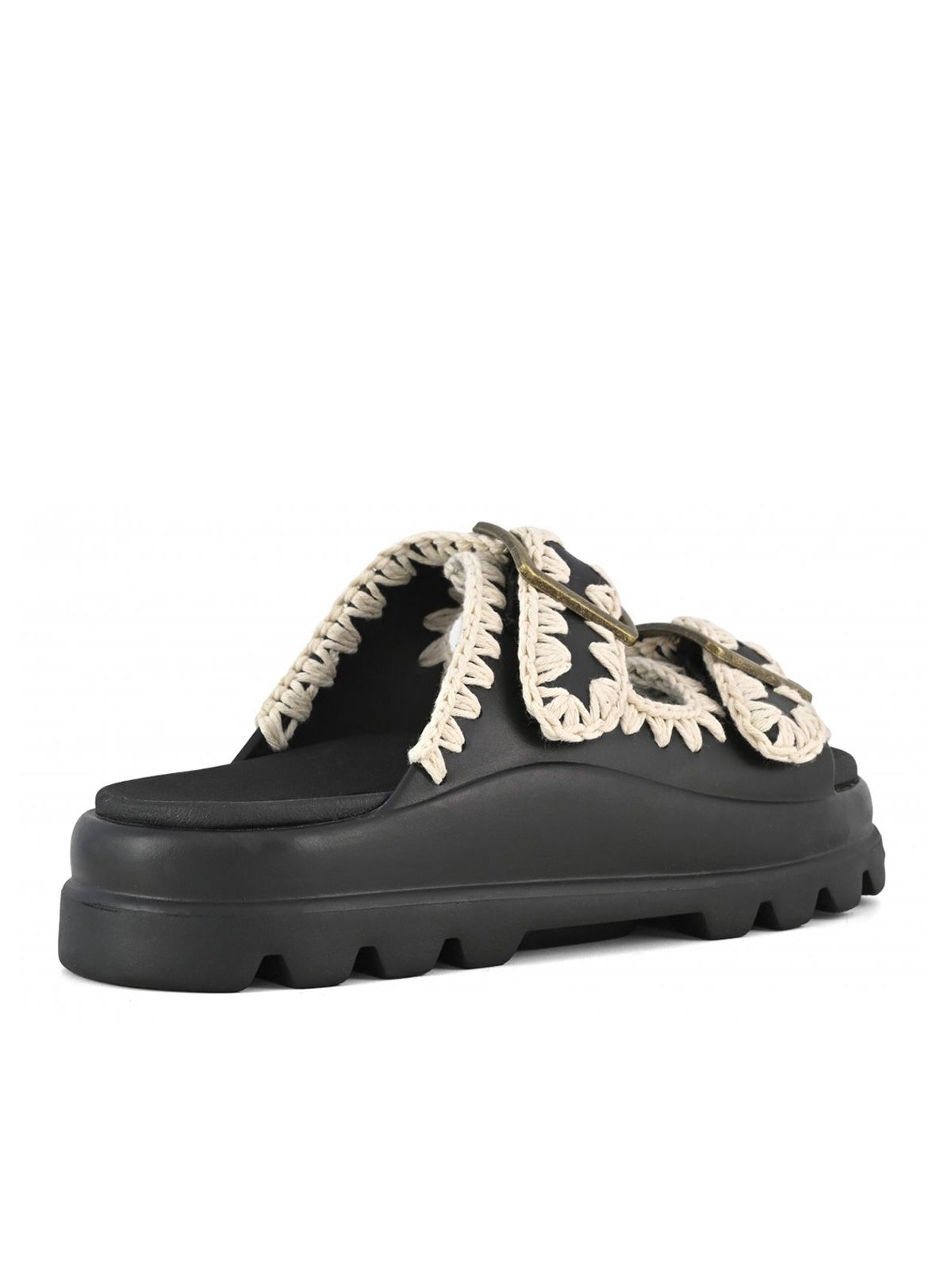 eva one piece slide two-buckle neri  MOU