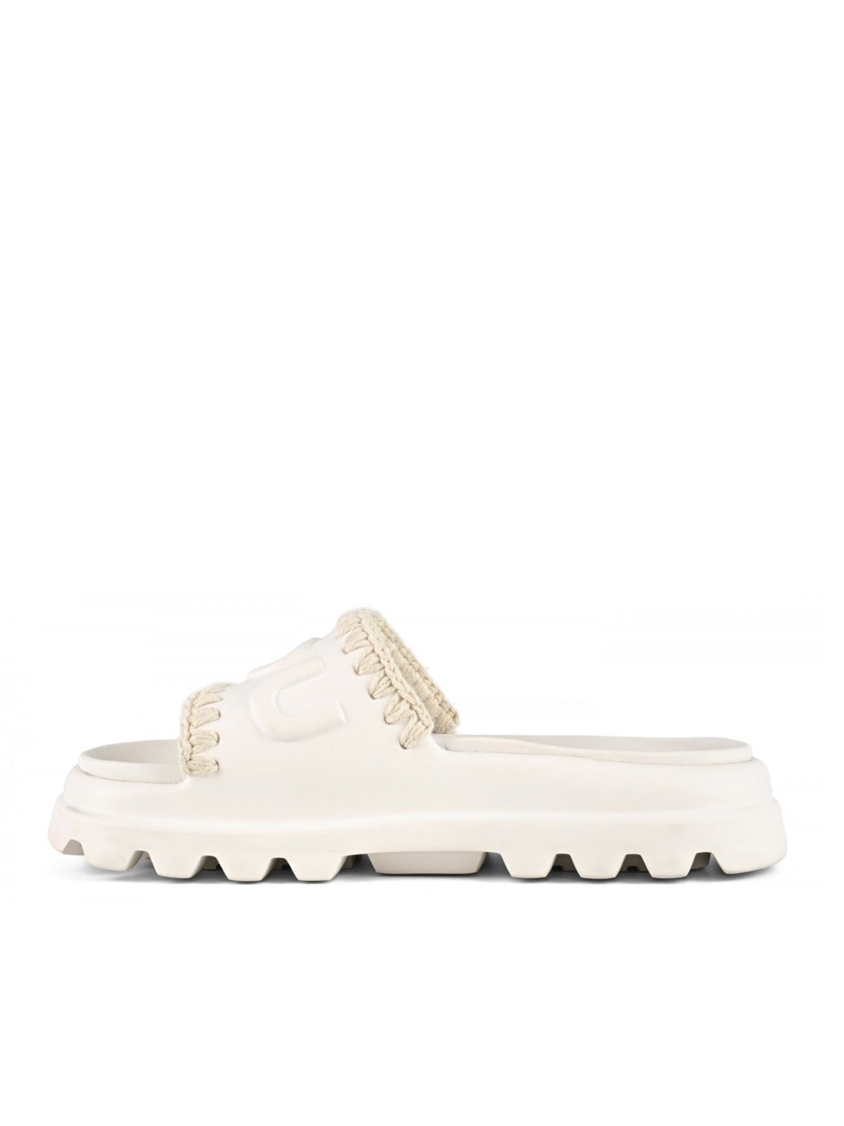 eva one piesce slide white  MOU