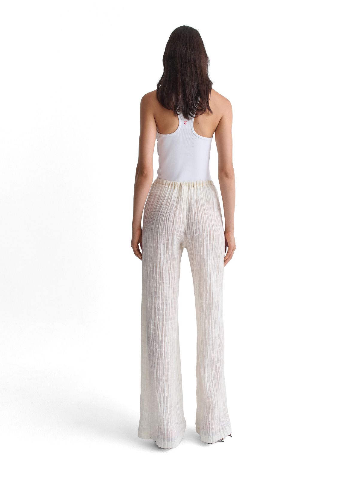 Pantaloni daphne bianchi SEFR