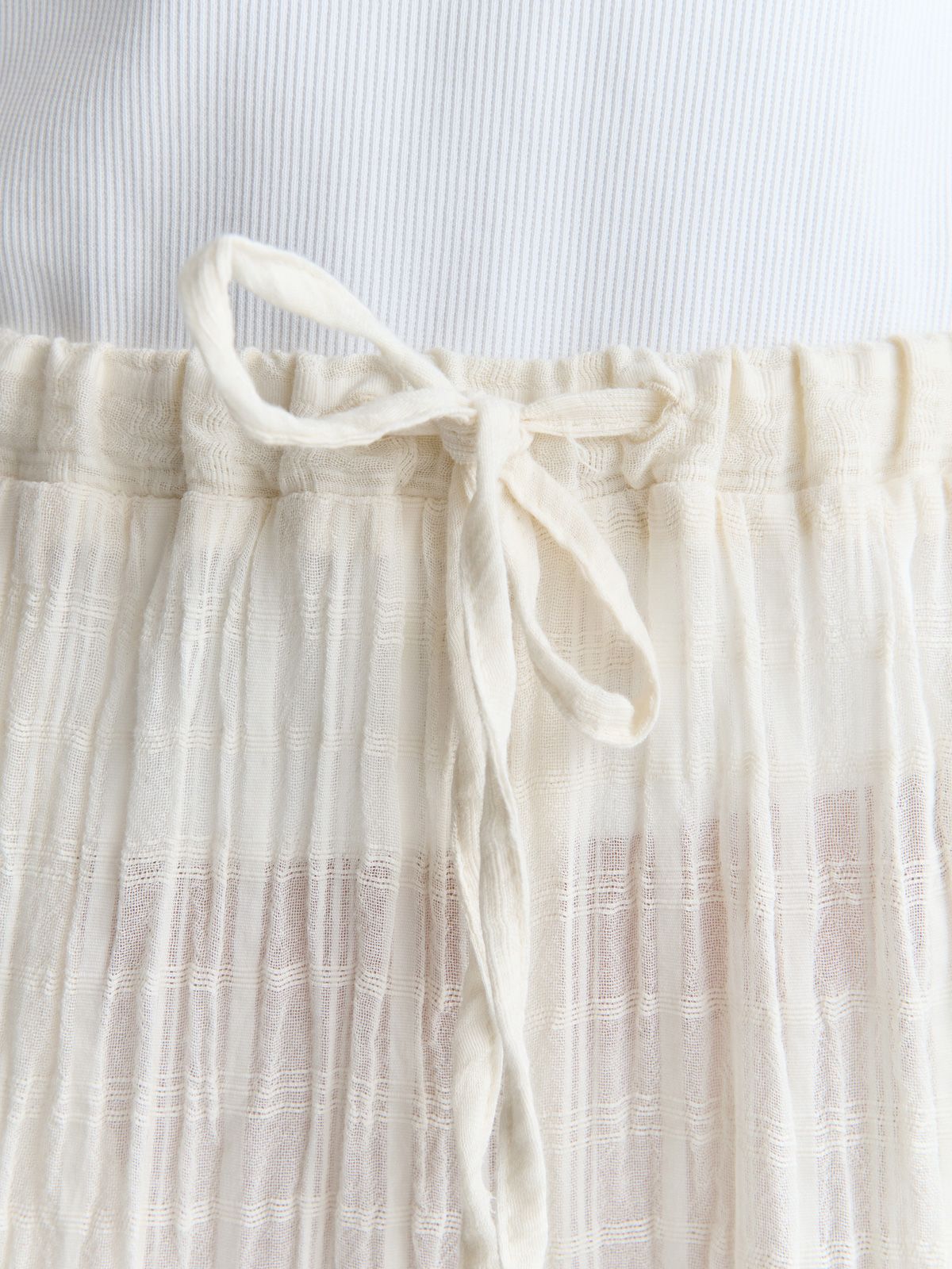 Pantaloni daphne bianchi SEFR
