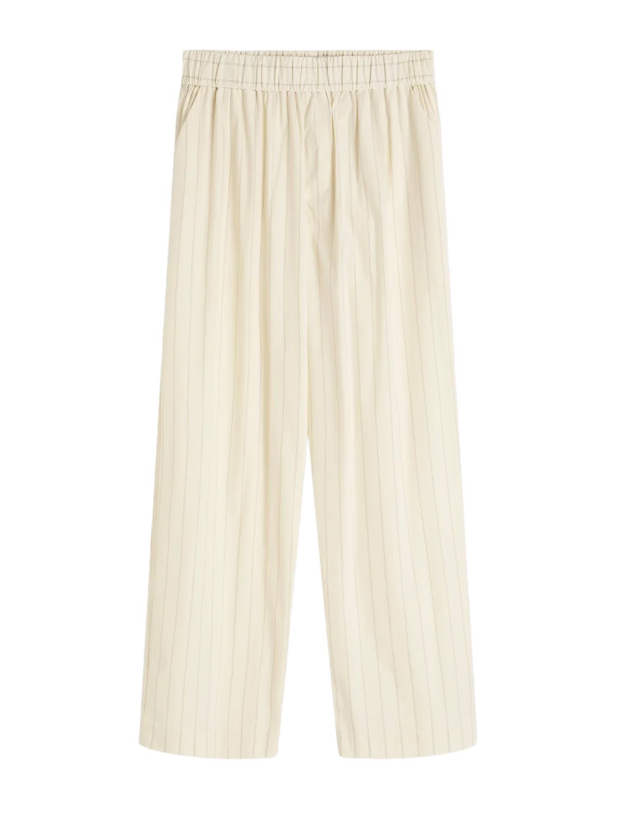 Ecru relaxed pants