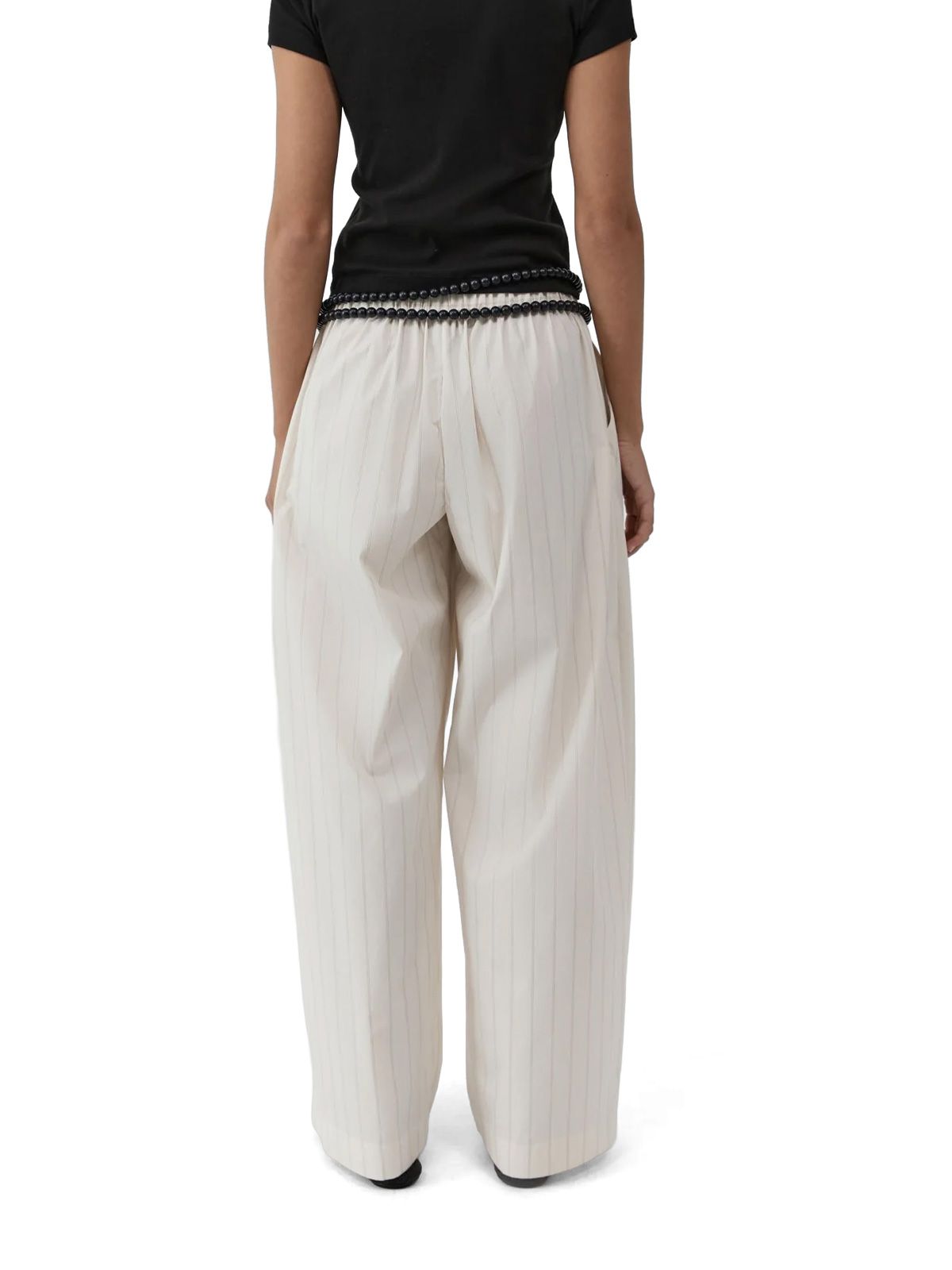Ecru relaxed pants ST. AGNI