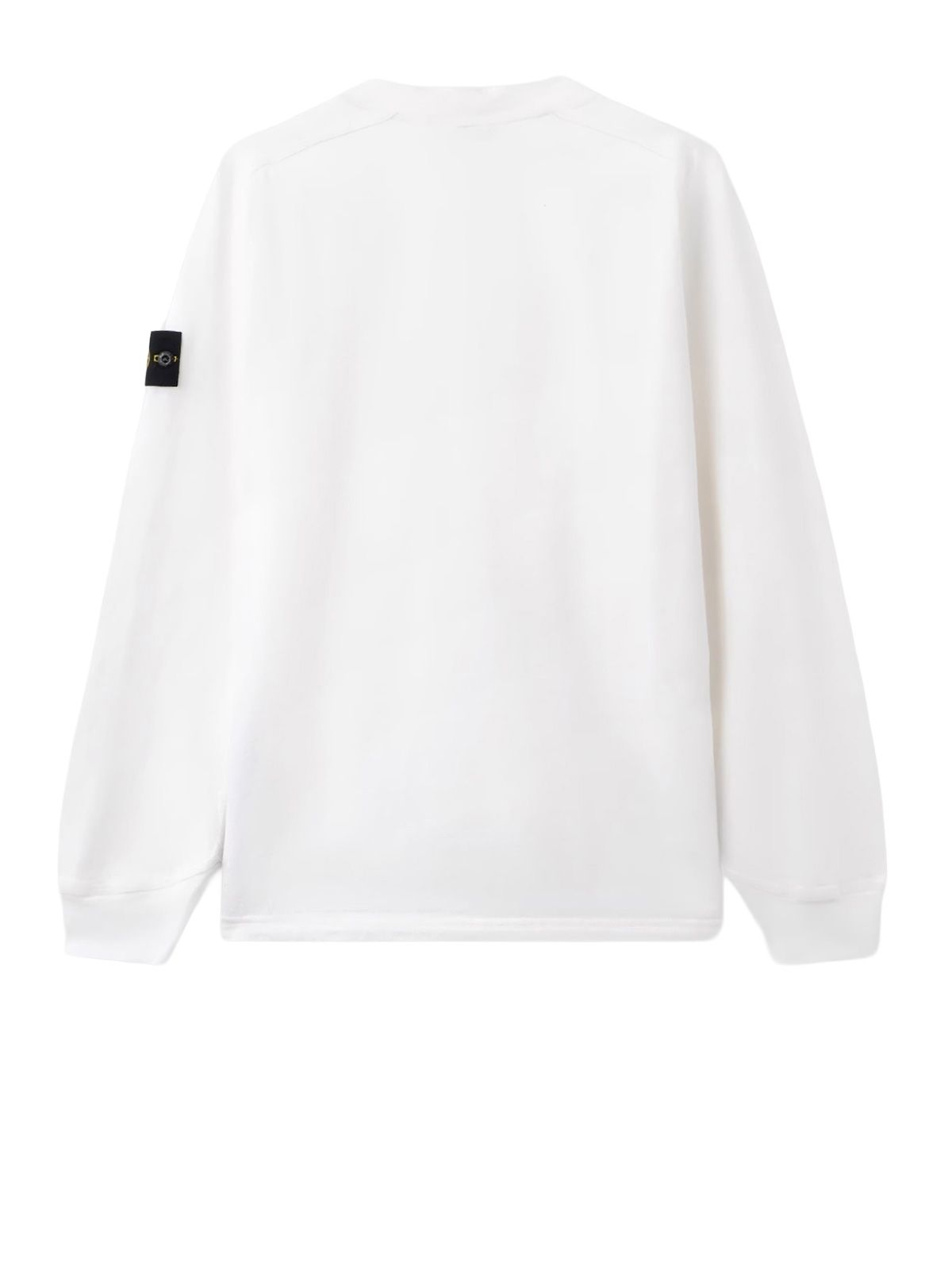 Felpa bianca STONE ISLAND